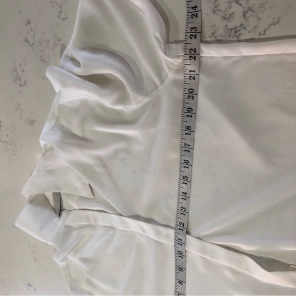 CREAM 40's Vintage Blouse Evan PICONE size:14 - Picture 11 of 14